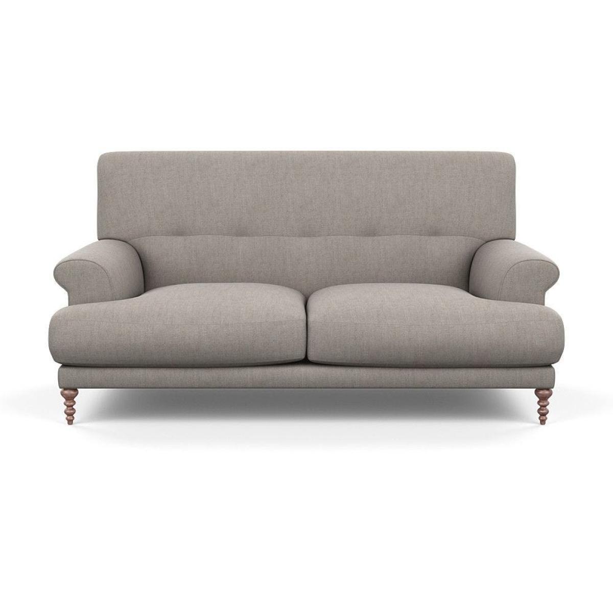 Scp Oscar 2 Seater Formal Sofa Velvet Midnight Walnut Feet - Heal's UK Furniture – image 10