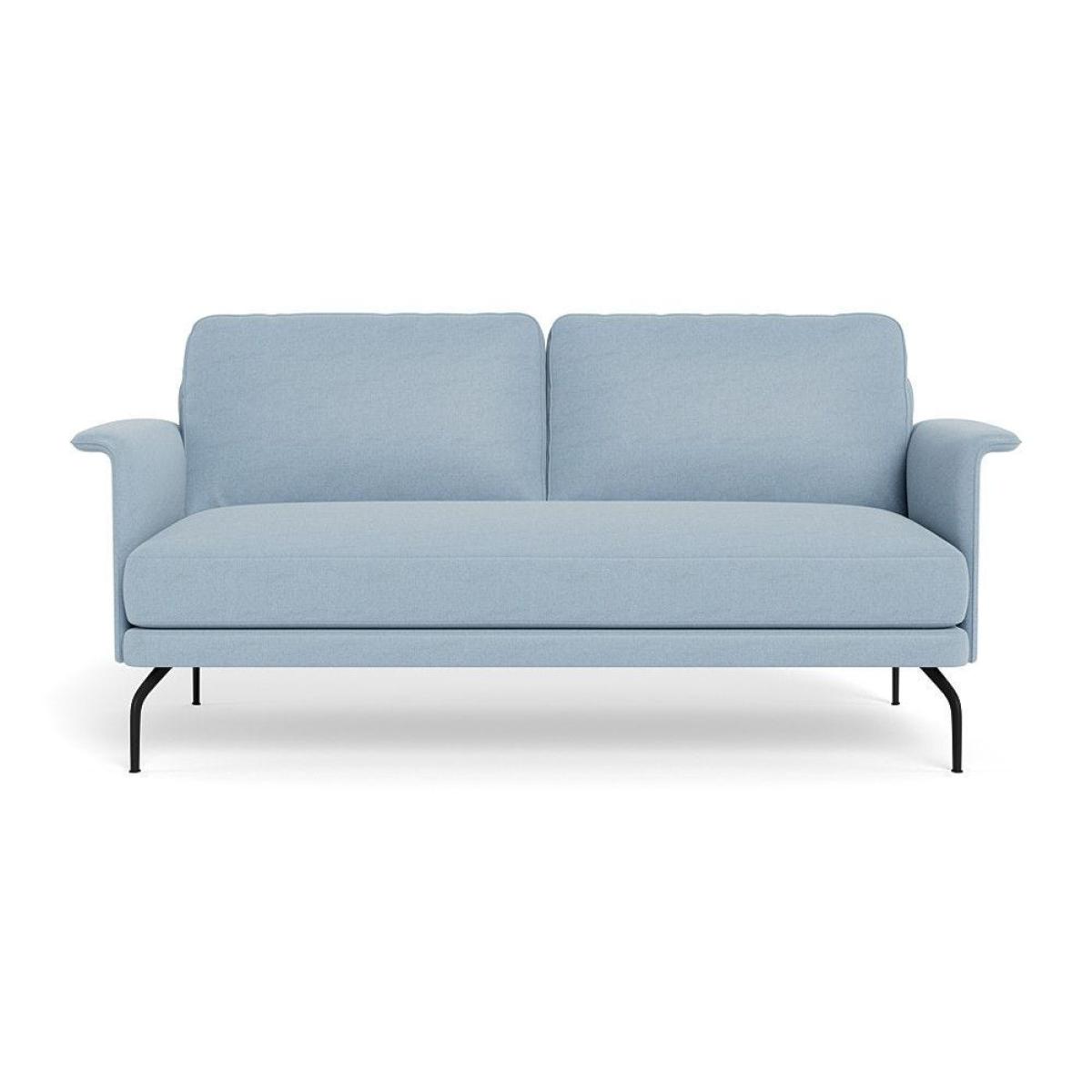 Heal's Iver 2 Seater Sofa Smart Linen Mix Sand Black Feet – image 17
