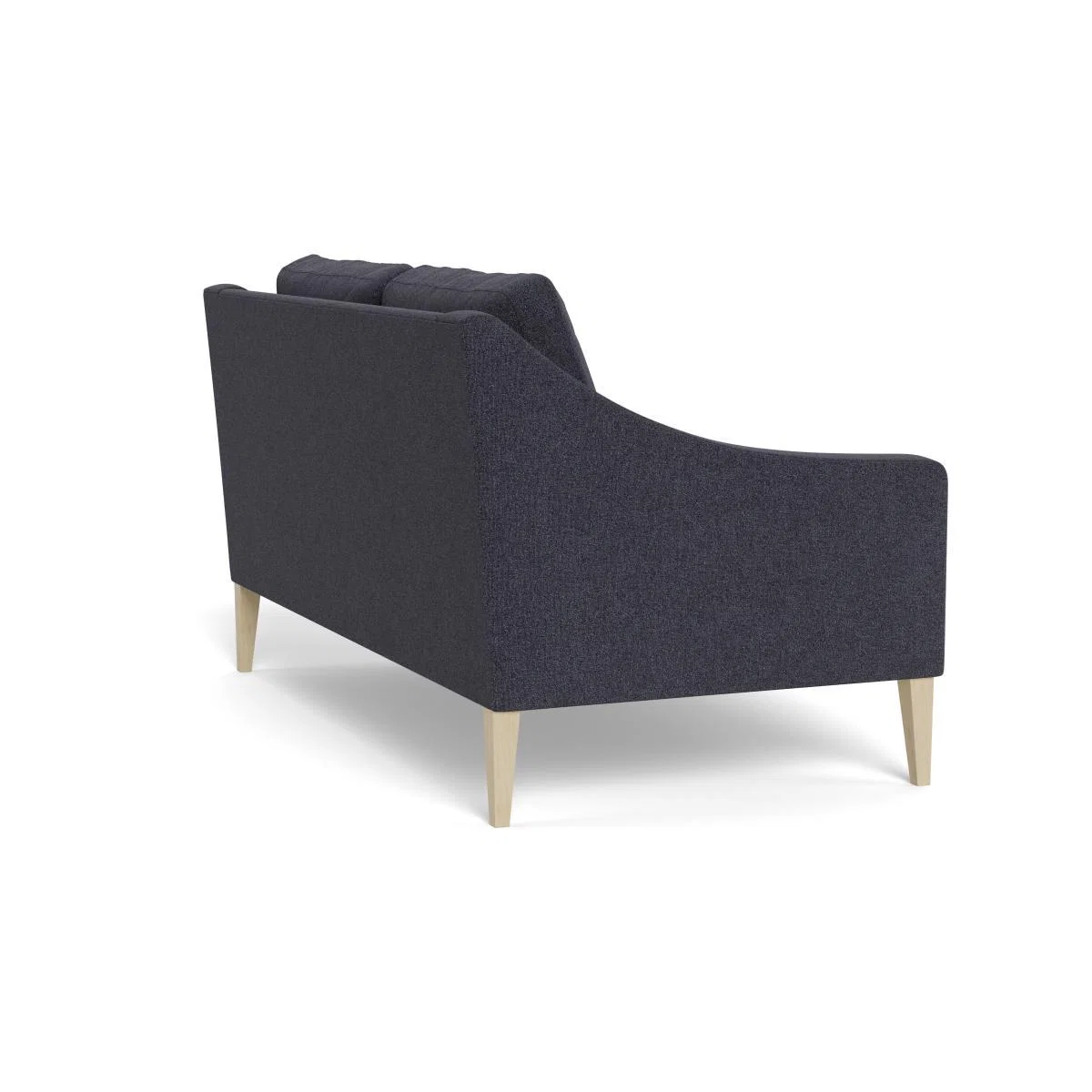 Heal's Richmond 2 Seater Sofa Texture Soot Natural Feet - Heal's UK Furniture – image 4