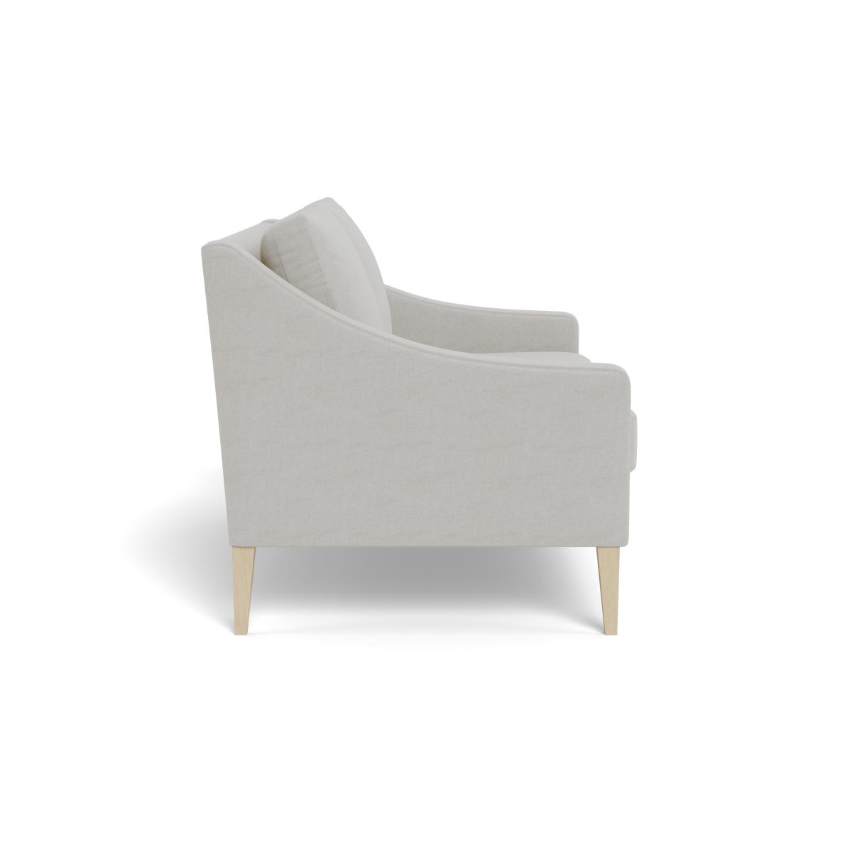 Heal's Richmond 2 Seater Sofa Capelo Linen-Cotton Sea Salt Black Feet – image 4