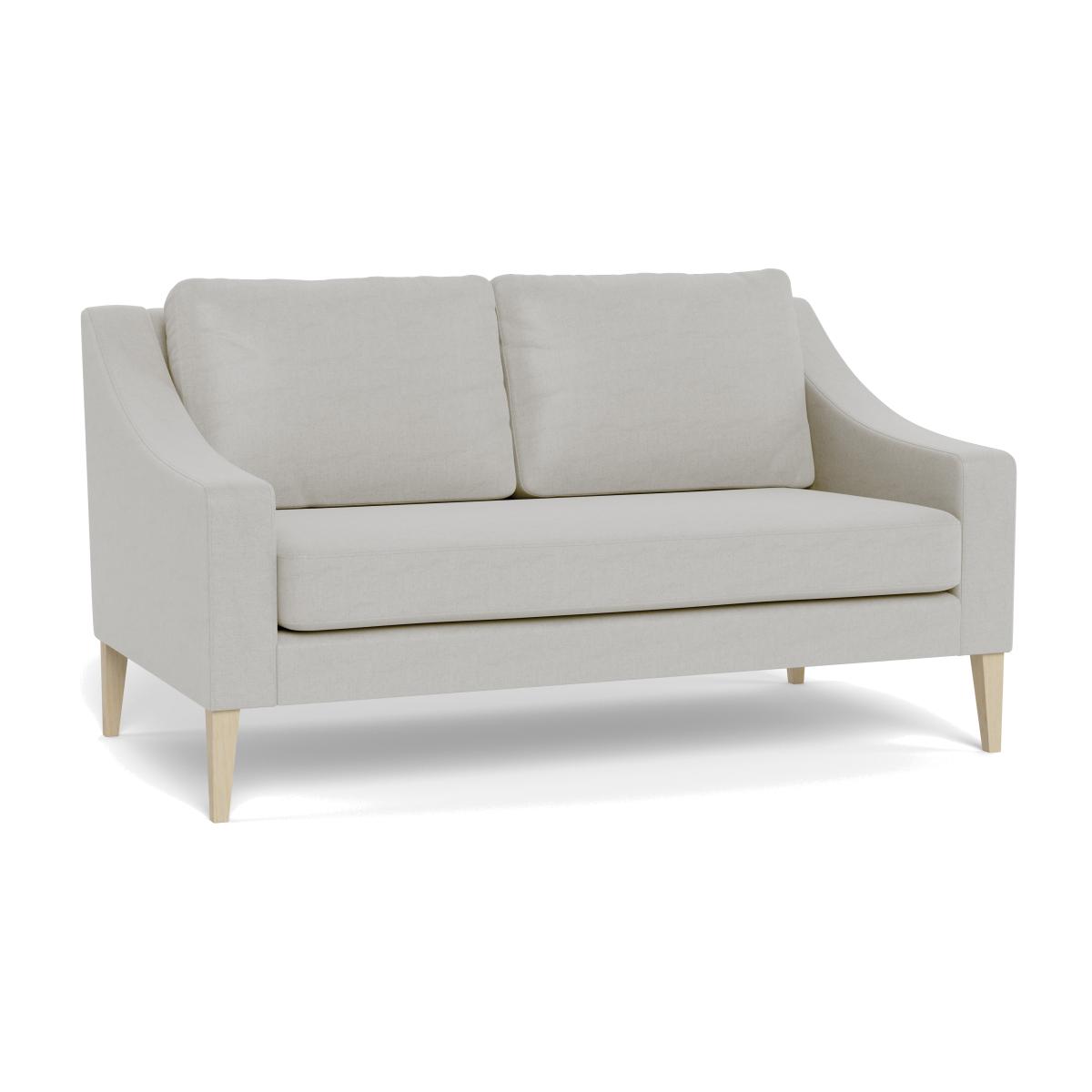 Heal's Richmond 2 Seater Sofa Capelo Linen-Cotton Sea Salt Black Feet – image 1