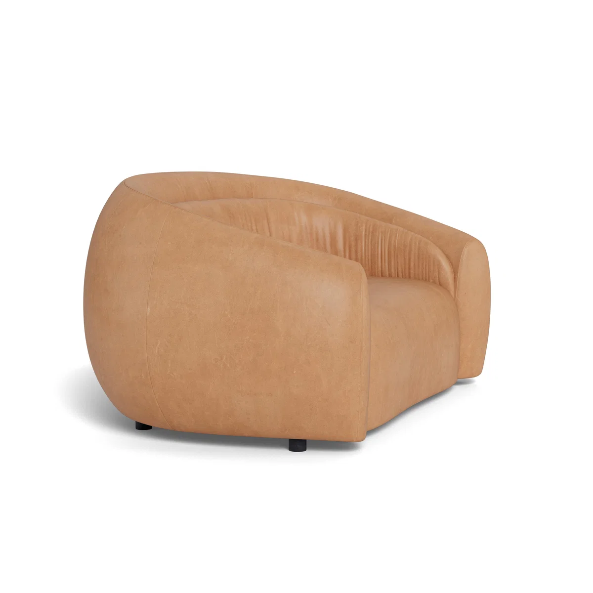 Heal's Flora 2 Seater Sofa Daino Leather Parchment – image 3