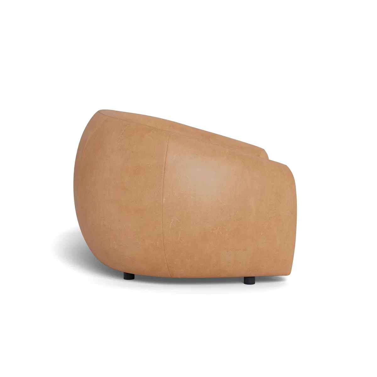 Heal's Flora 2 Seater Sofa Daino Leather Parchment – image 4