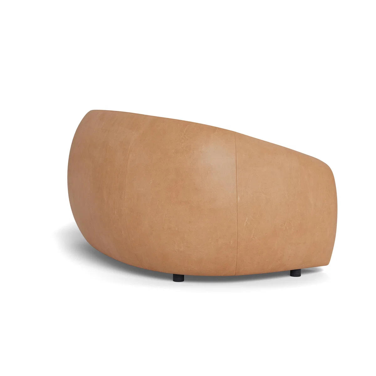 Heal's Flora 2 Seater Sofa Daino Leather Parchment – image 5