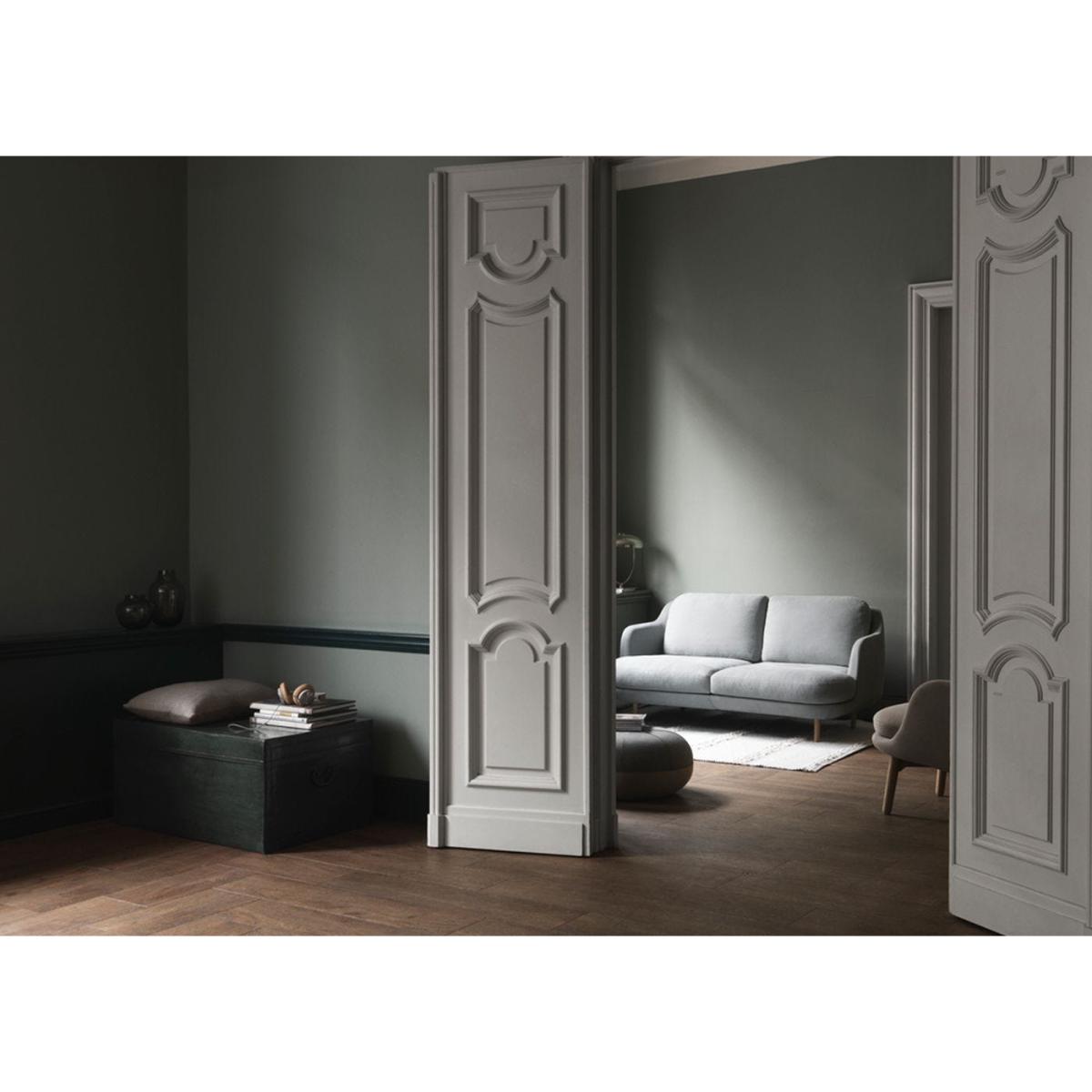 Fritz Hansen Lune 2 Seater Sofa Linara Eucalypytus Oak Legs - Heal's UK Furniture – image 2