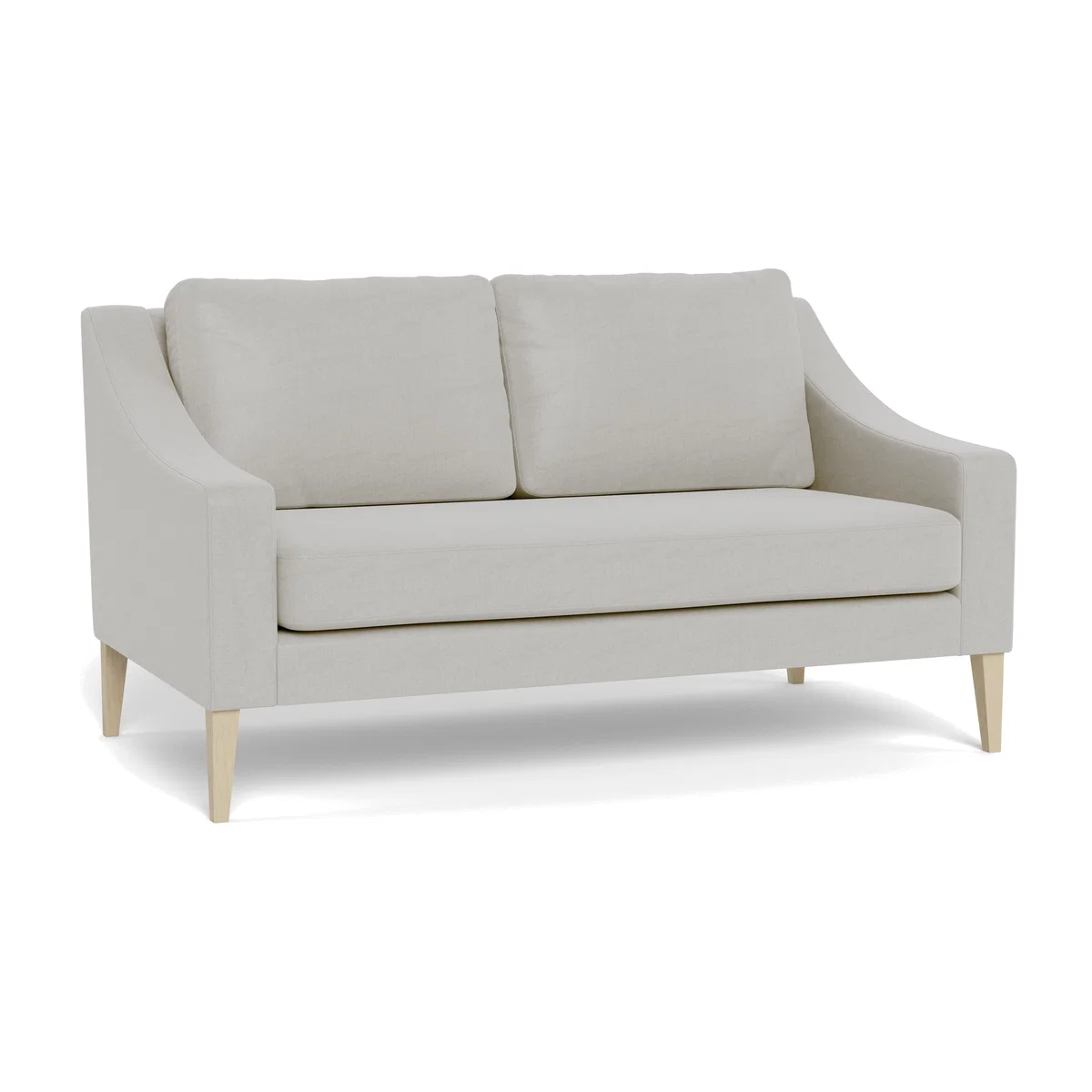 Heal's Richmond 2 Seater Sofa Capelo Linen-Cotton Sea Salt Natural Feet – image 1