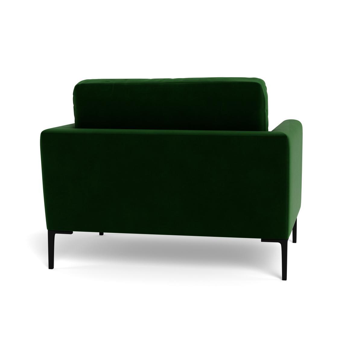 Heal's Eton Loveseat Smart Velvet Forest Brass Feet - Heal's UK Furniture – image 5