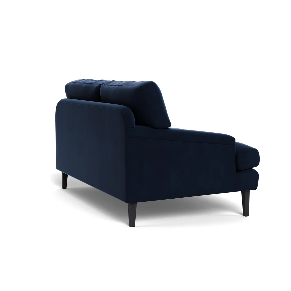 Heal's Stanton 2 Seater Sofa Smart Velvet Dusk Black Feet – image 5