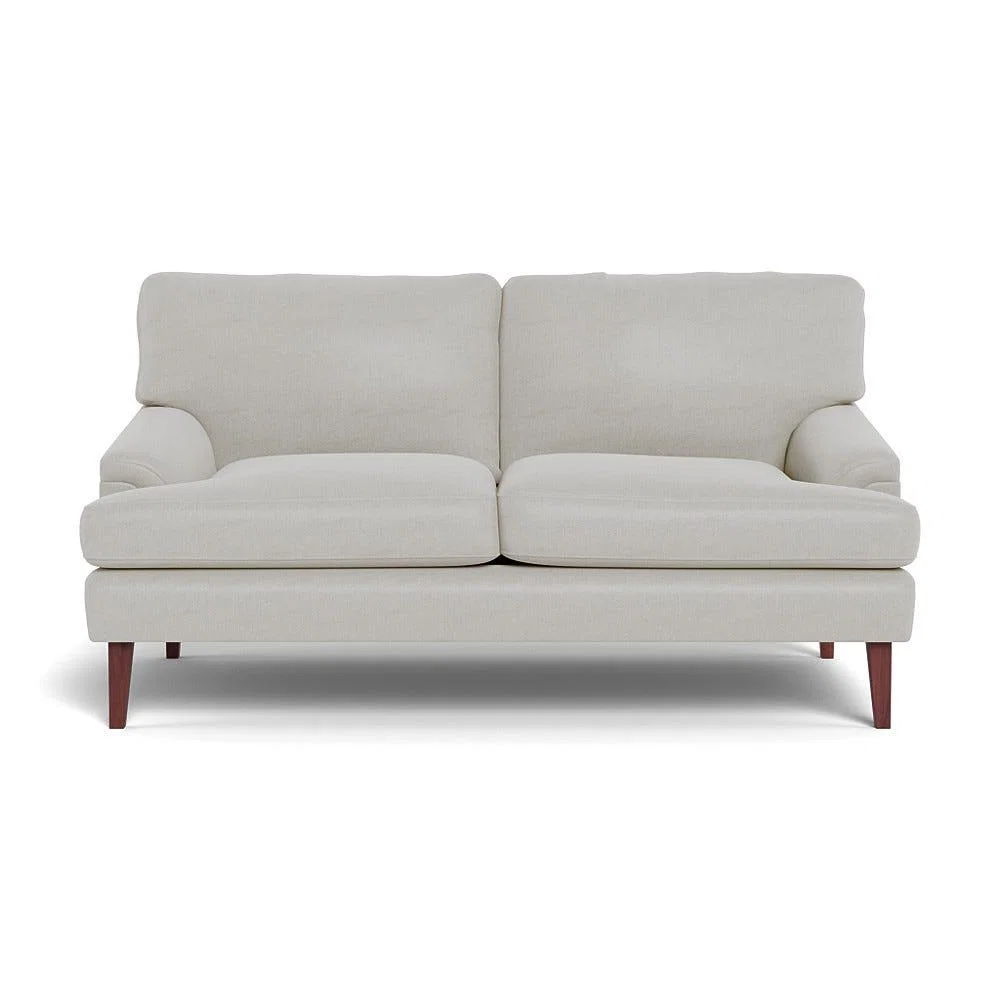 Heal's Stanton 2 Seater Sofa Capelo Linen-Cotton Sea Salt Walnut Stained Feet – image 2