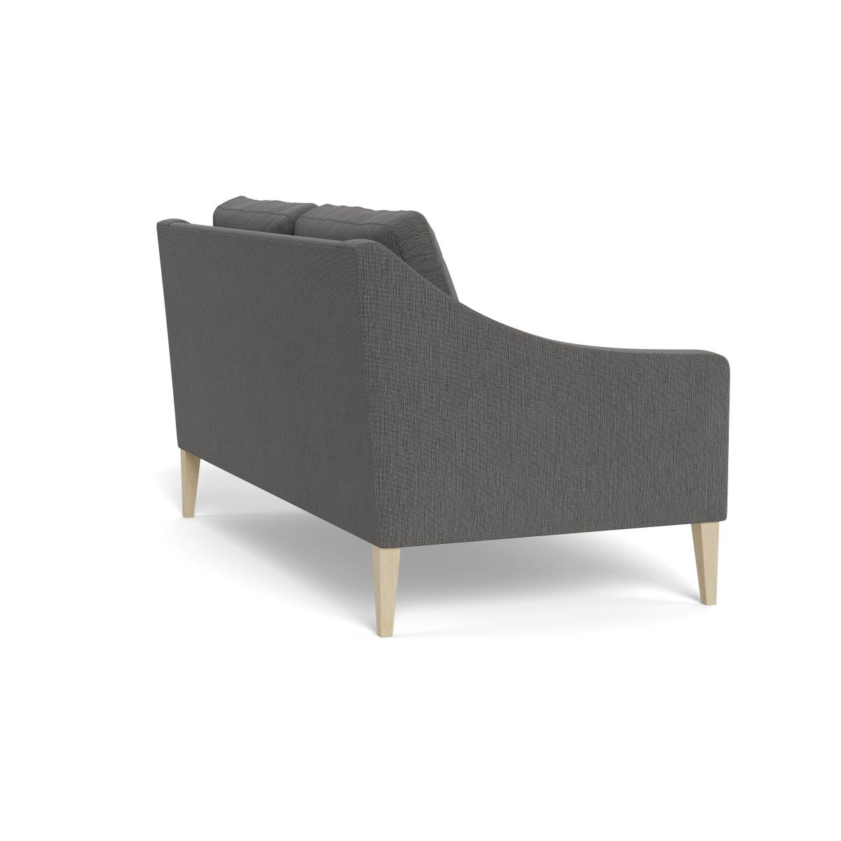 Heal's Richmond 2 Seater Sofa Smart Linen Mix Grey Natural Ash Feet – image 5