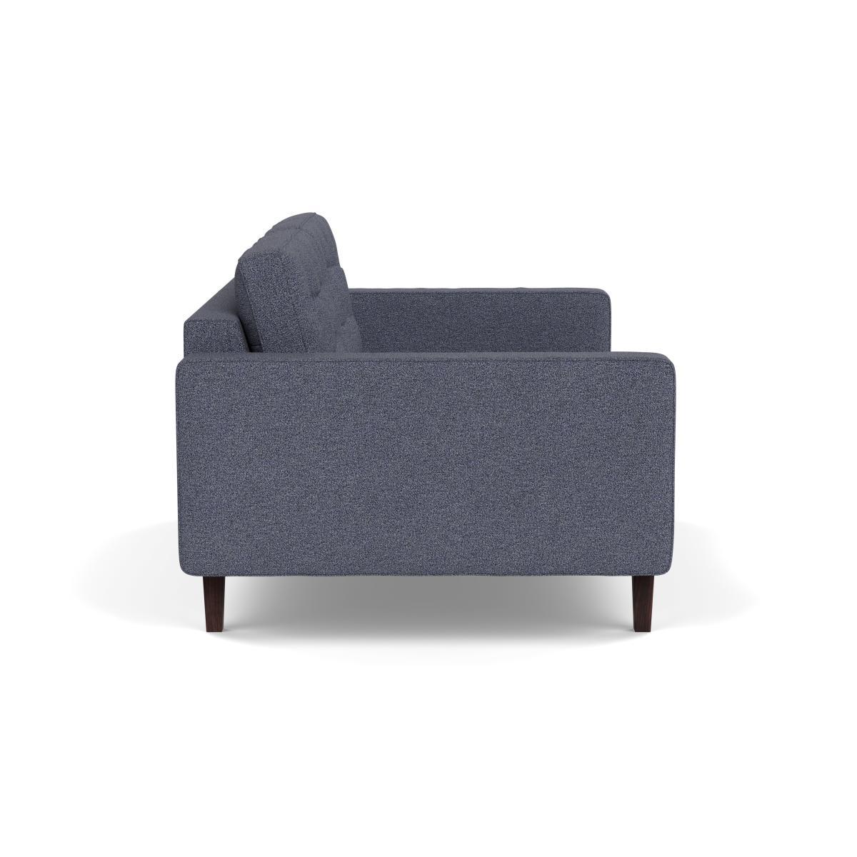 Heal's Hepburn 2 Seater Loop Boucle Navy Wenge - Heal's UK Furniture – image 3