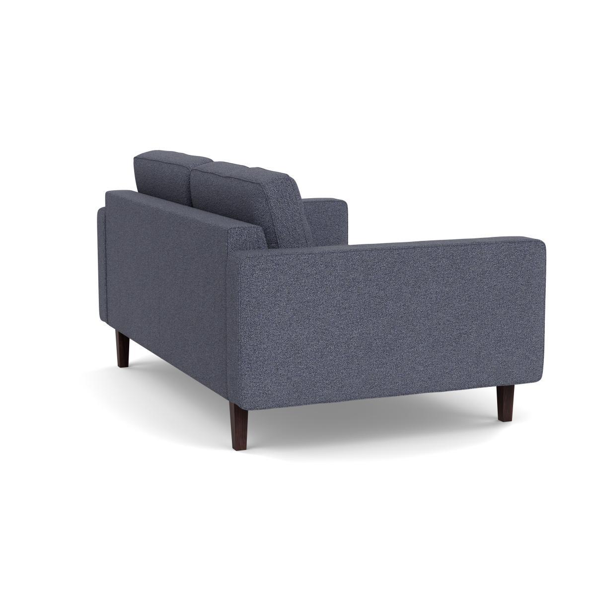 Heal's Hepburn 2 Seater Loop Boucle Navy Wenge - Heal's UK Furniture – image 4