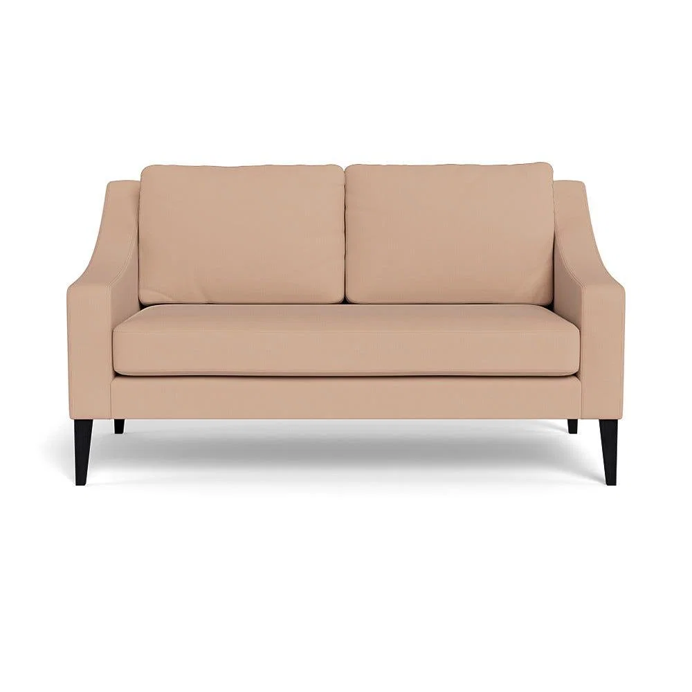 Heal's Richmond 2 Seater Sofa Capelo Linen-Cotton Rosedale Black Feet – image 2