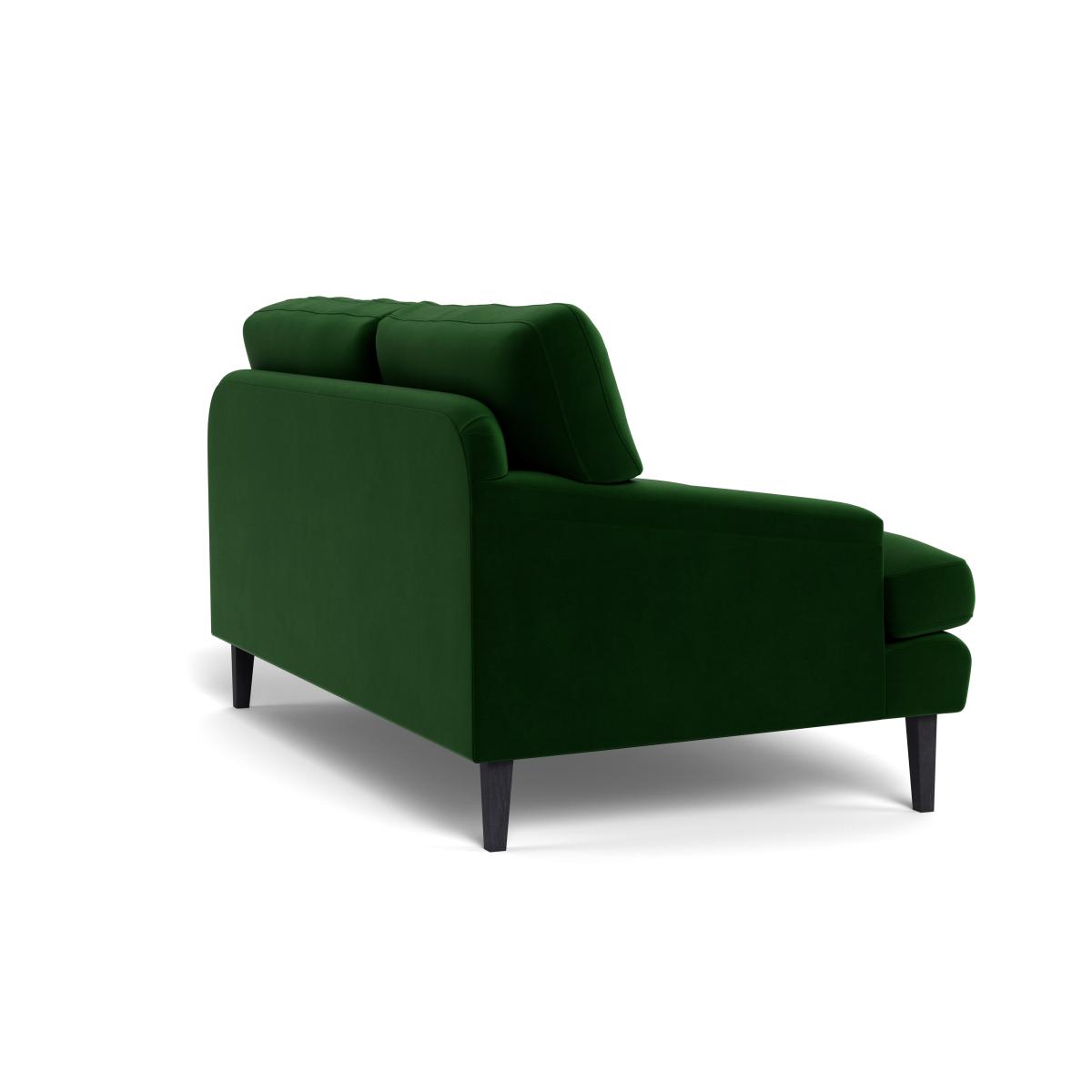 Heal's Stanton 2 Seater Sofa Smart Velvet Forest Black Feet – image 5