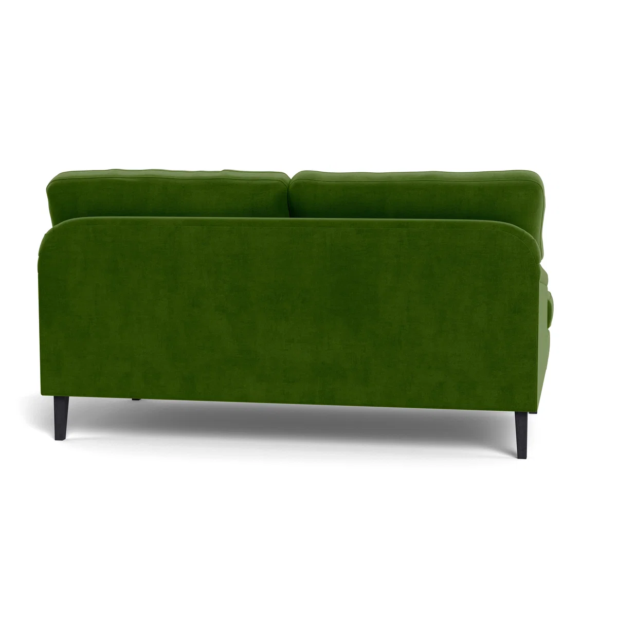 Heal's Stanton 2 Seater Sofa Smart Luxe Velvet Grass Black Feet – image 6