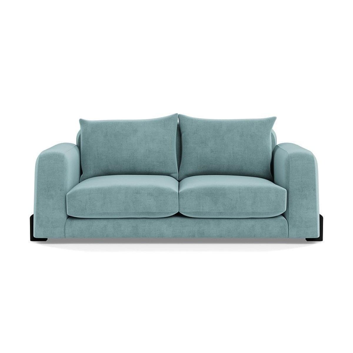 Heal's Nuvola 2 Seater Sofa Capelo Linen-Cotton Rosedale Black Feet – image 58