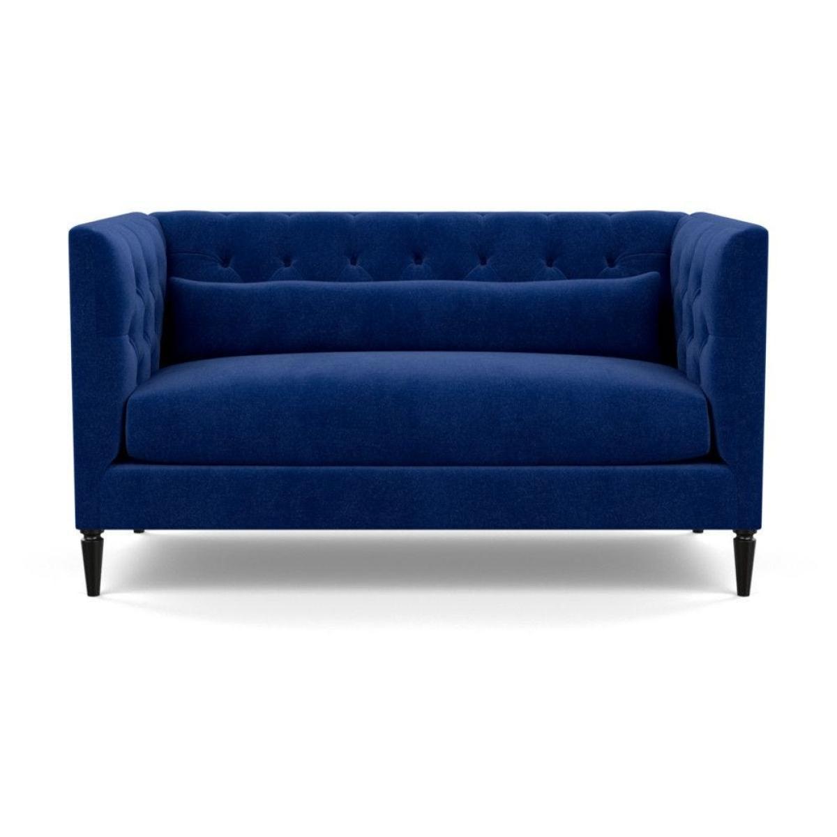 Heal's Balmoral 2 Seater Sofa Smart Linen Mix Duck Egg Black Feet - Heal's UK Furniture – image 2