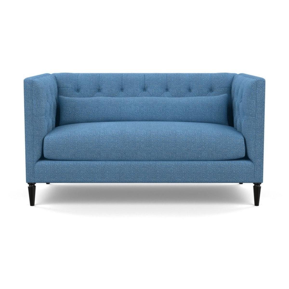 Heal's Balmoral 2 Seater Sofa Smart Linen Mix Duck Egg Black Feet - Heal's UK Furniture – image 24