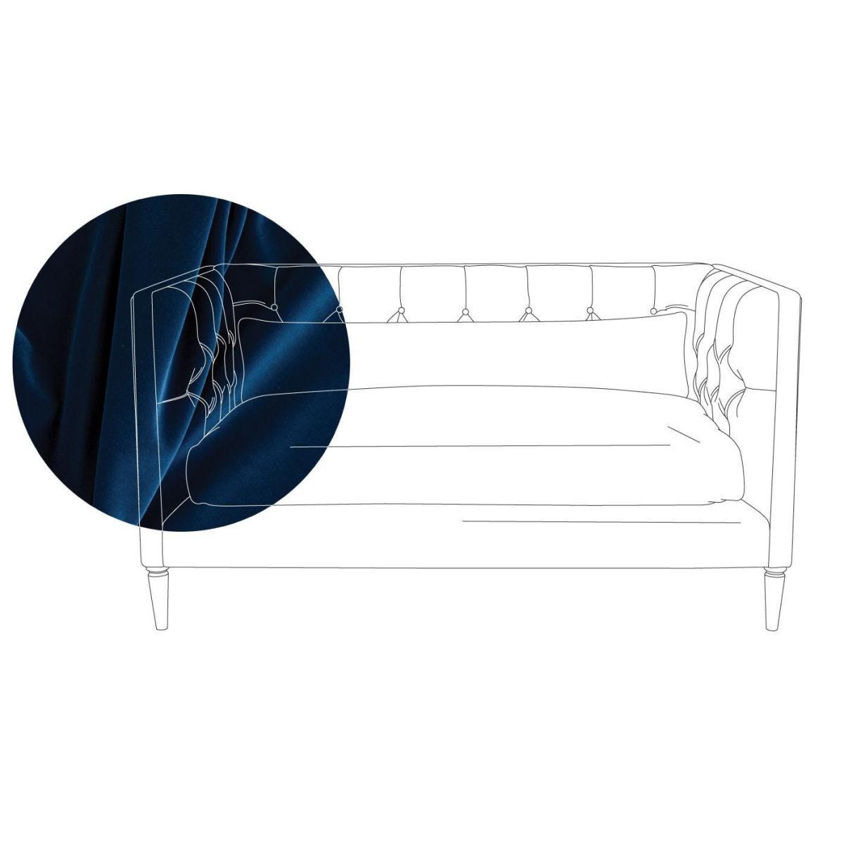 Heal's Balmoral 2 Seater Sofa Smart Linen Mix Duck Egg Black Feet - Heal's UK Furniture – image 31