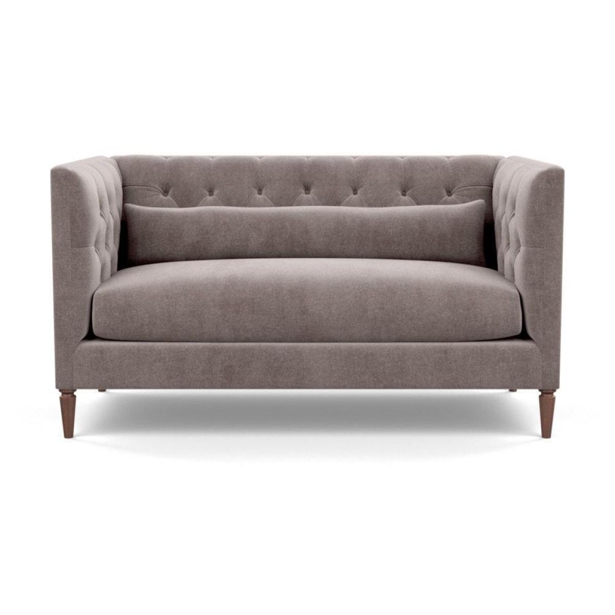 Heal's Balmoral 2 Seater Sofa Smart Linen Mix Duck Egg Black Feet - Heal's UK Furniture – image 42