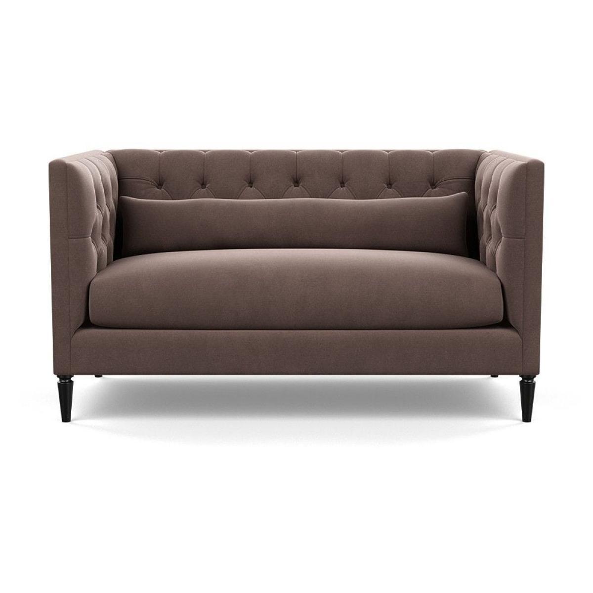 Heal's Balmoral 2 Seater Sofa Smart Linen Mix Duck Egg Black Feet - Heal's UK Furniture – image 46