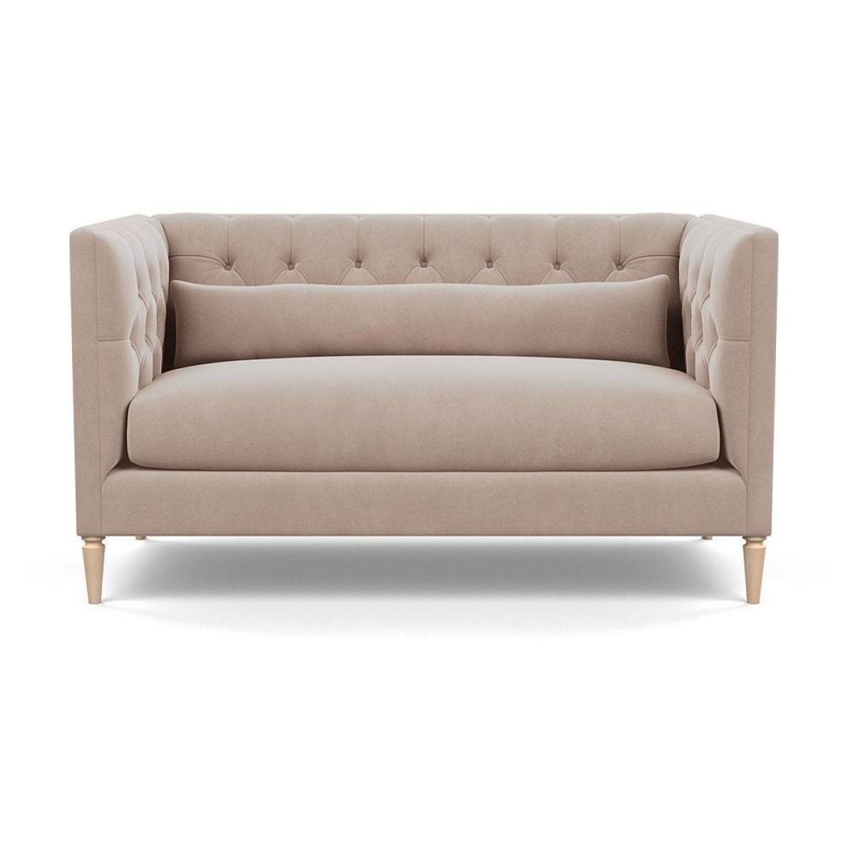 Heal's Balmoral 2 Seater Sofa Smart Linen Mix Duck Egg Black Feet - Heal's UK Furniture – image 53