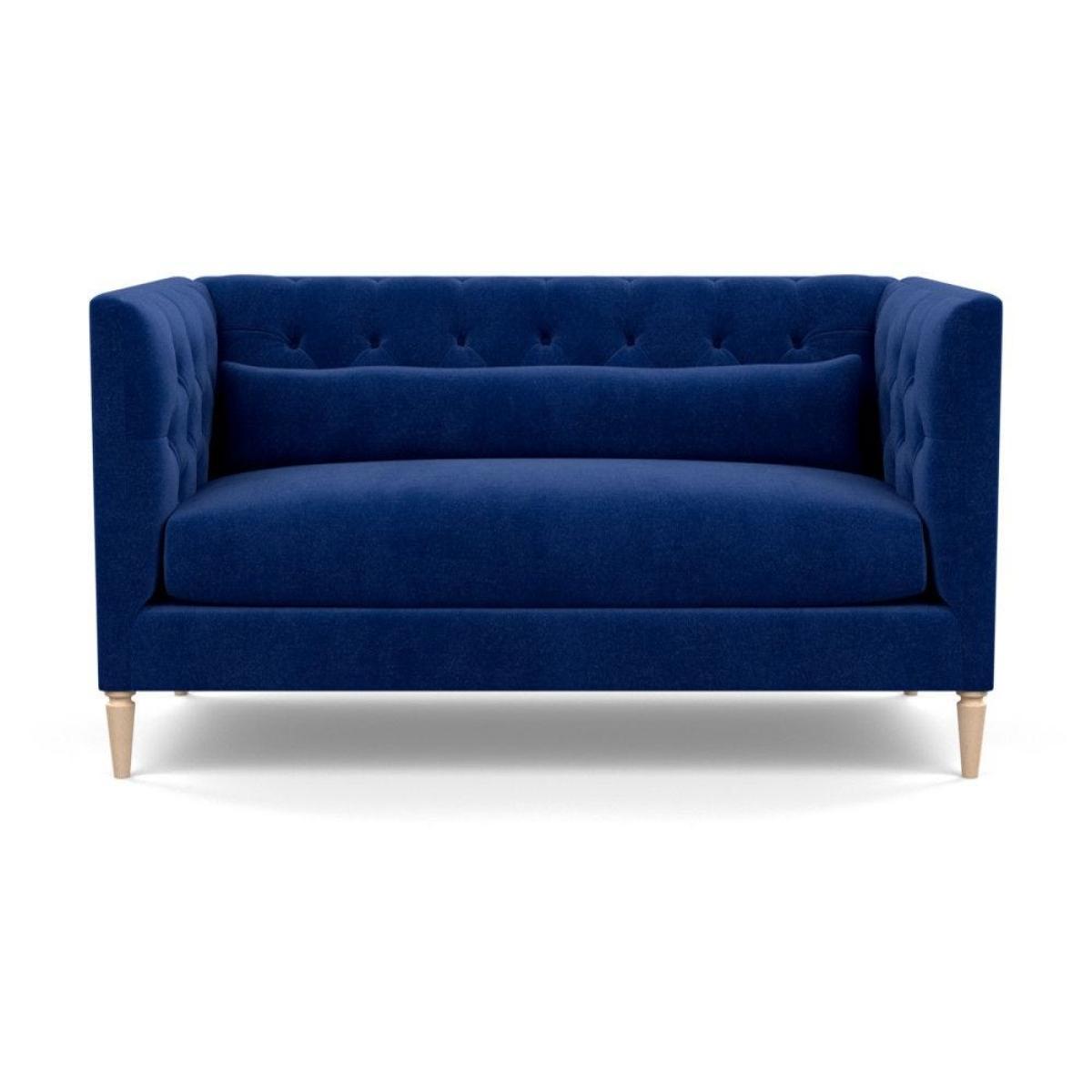 Heal's Balmoral 2 Seater Sofa Smart Linen Mix Duck Egg Black Feet - Heal's UK Furniture – image 70