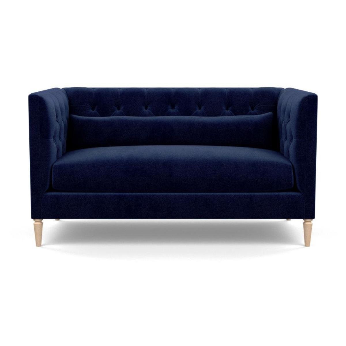 Heal's Balmoral 2 Seater Sofa Smart Linen Mix Duck Egg Black Feet - Heal's UK Furniture – image 83