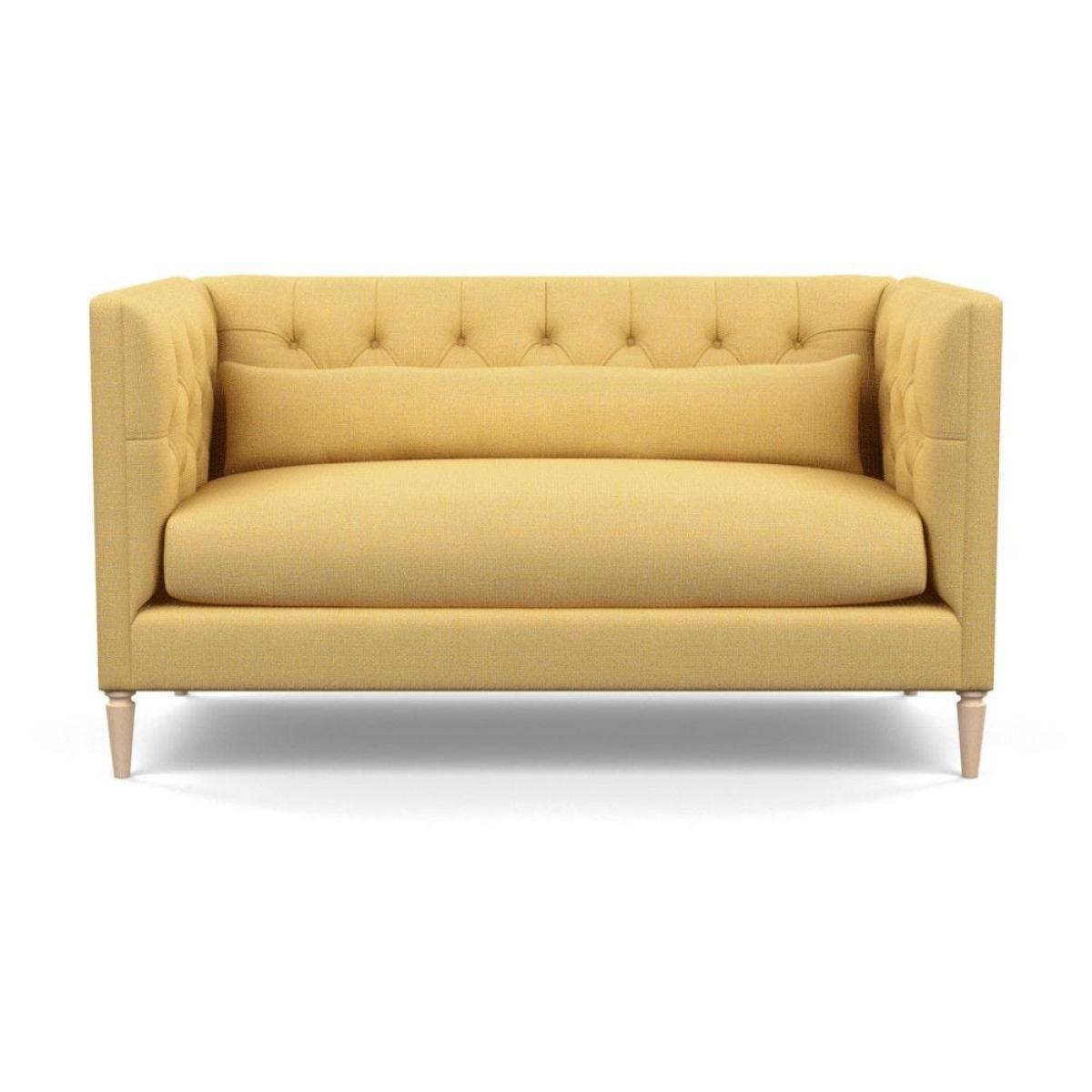 Heal's Balmoral 2 Seater Sofa Smart Linen Mix Duck Egg Black Feet - Heal's UK Furniture – image 84