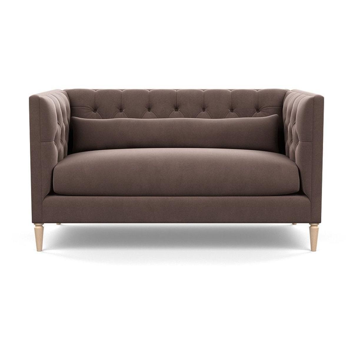 Heal's Balmoral 2 Seater Sofa Smart Linen Mix Duck Egg Black Feet - Heal's UK Furniture – image 98