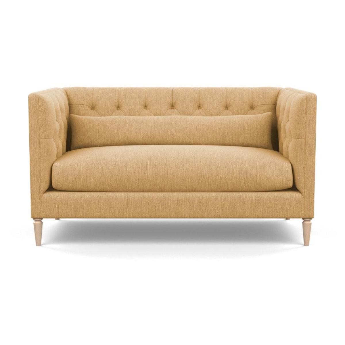 Heal's Balmoral 2 Seater Sofa Smart Linen Mix Duck Egg Black Feet - Heal's UK Furniture – image 100
