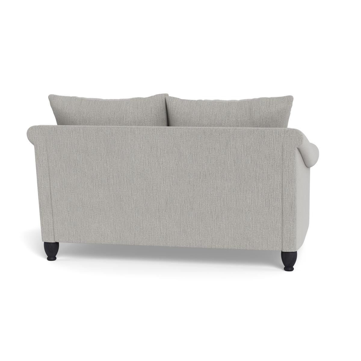 Heal's Devon 2 Seater Smart Linen Mix Silver Walnut Stain Beech Feet - Heal's UK Furniture – image 5