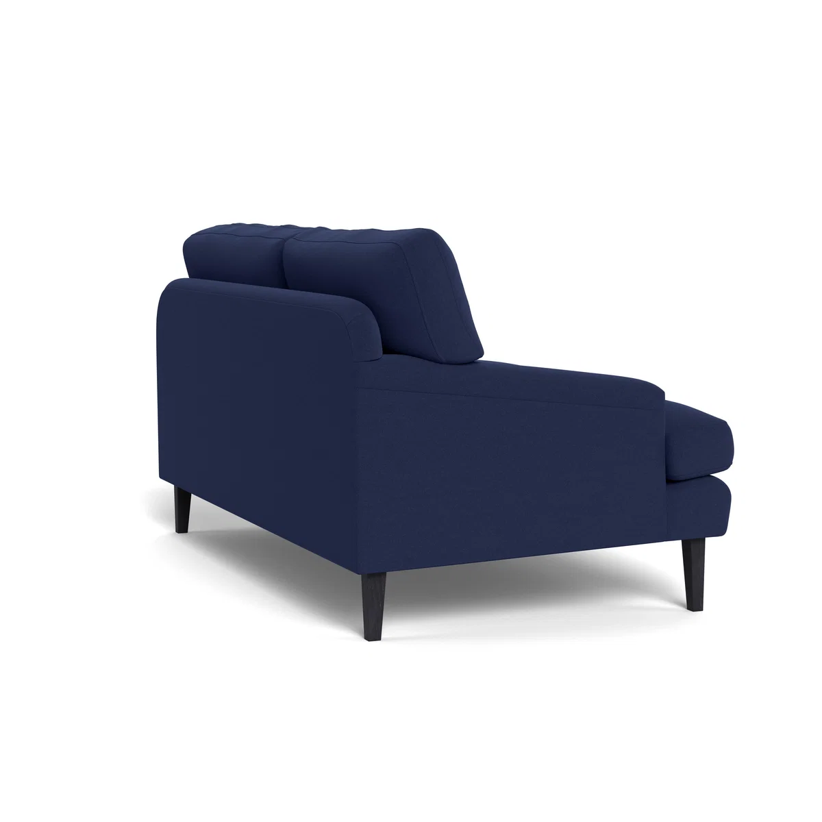 Heal's Stanton 2 Seater Sofa Melton Wool New Navy Black Feet – image 5