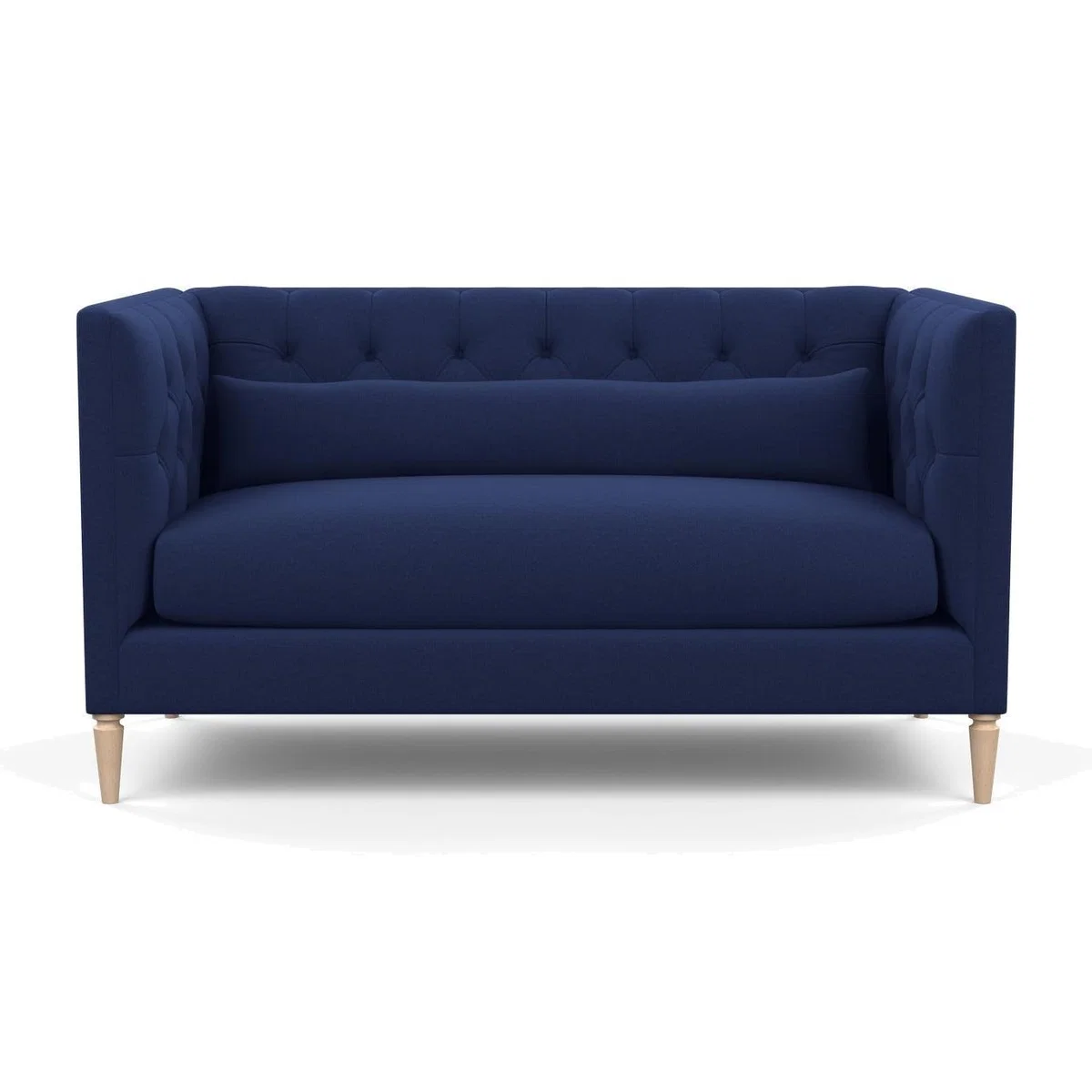 Heal's Balmoral 2 Seater Sofa Melton Wool New Navy Natura - Heal's UK Furniture