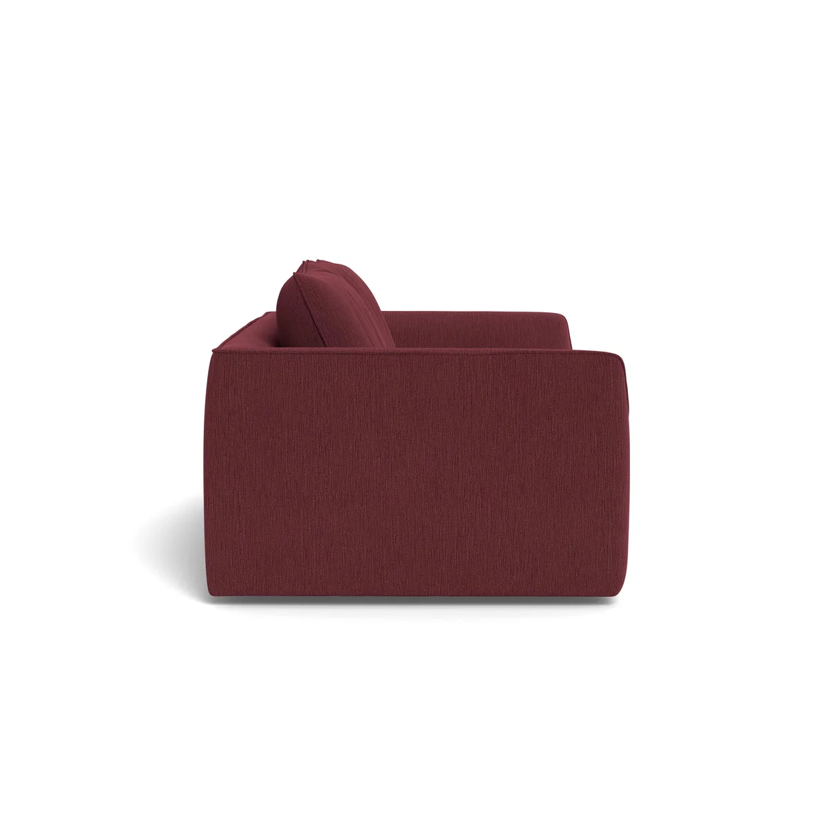 Heal's Morven 2 Seater Sofa Smart Linen Mix Maroon – image 4
