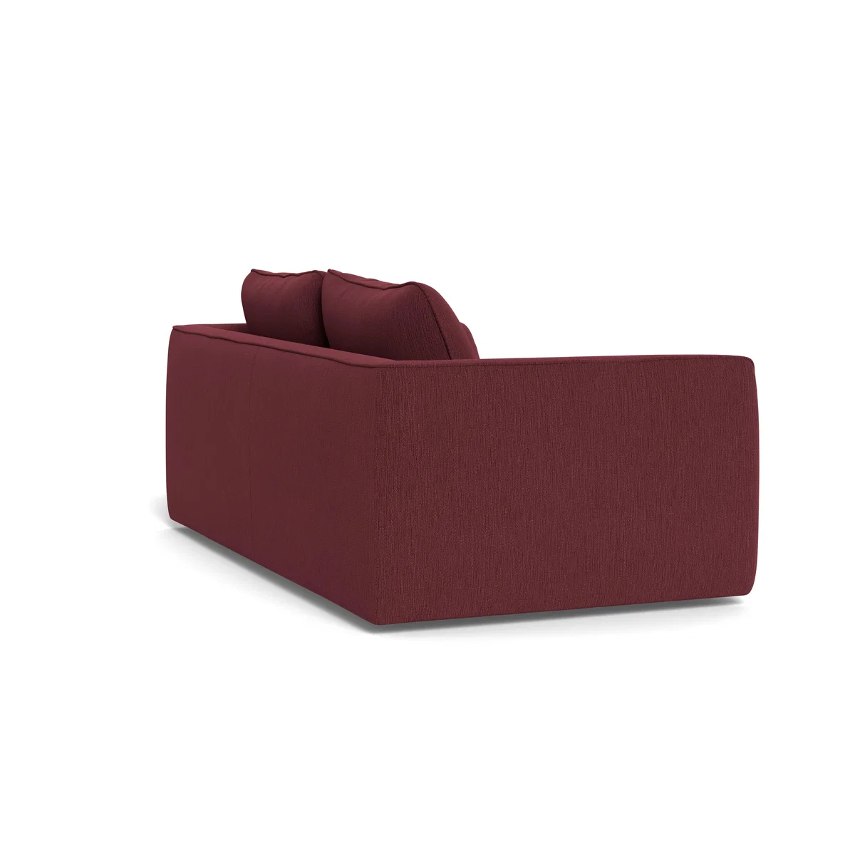 Heal's Morven 2 Seater Sofa Smart Linen Mix Maroon – image 5