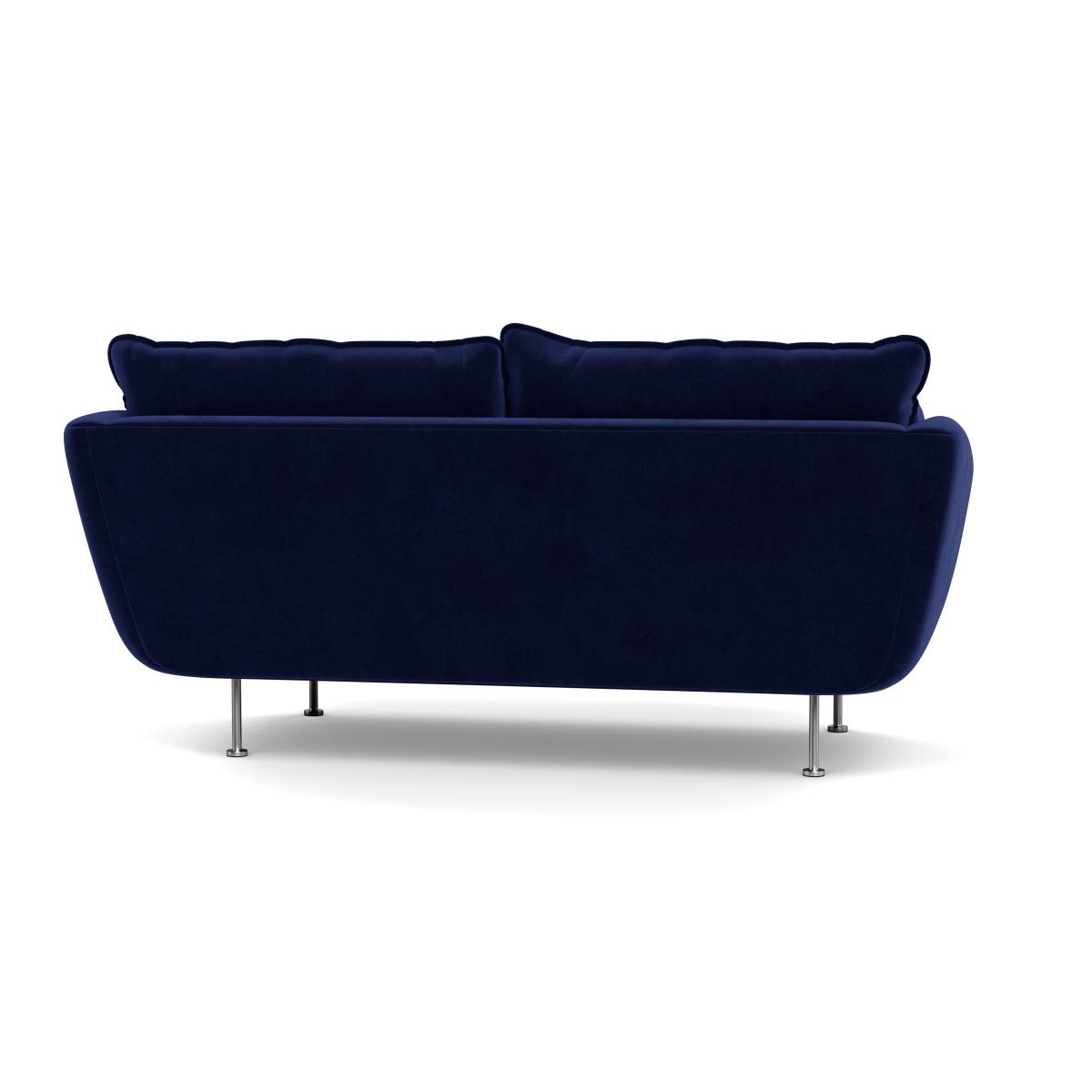 Heal's Allora 2 Seater Sofa Texture Soot Brass Feet – image 6
