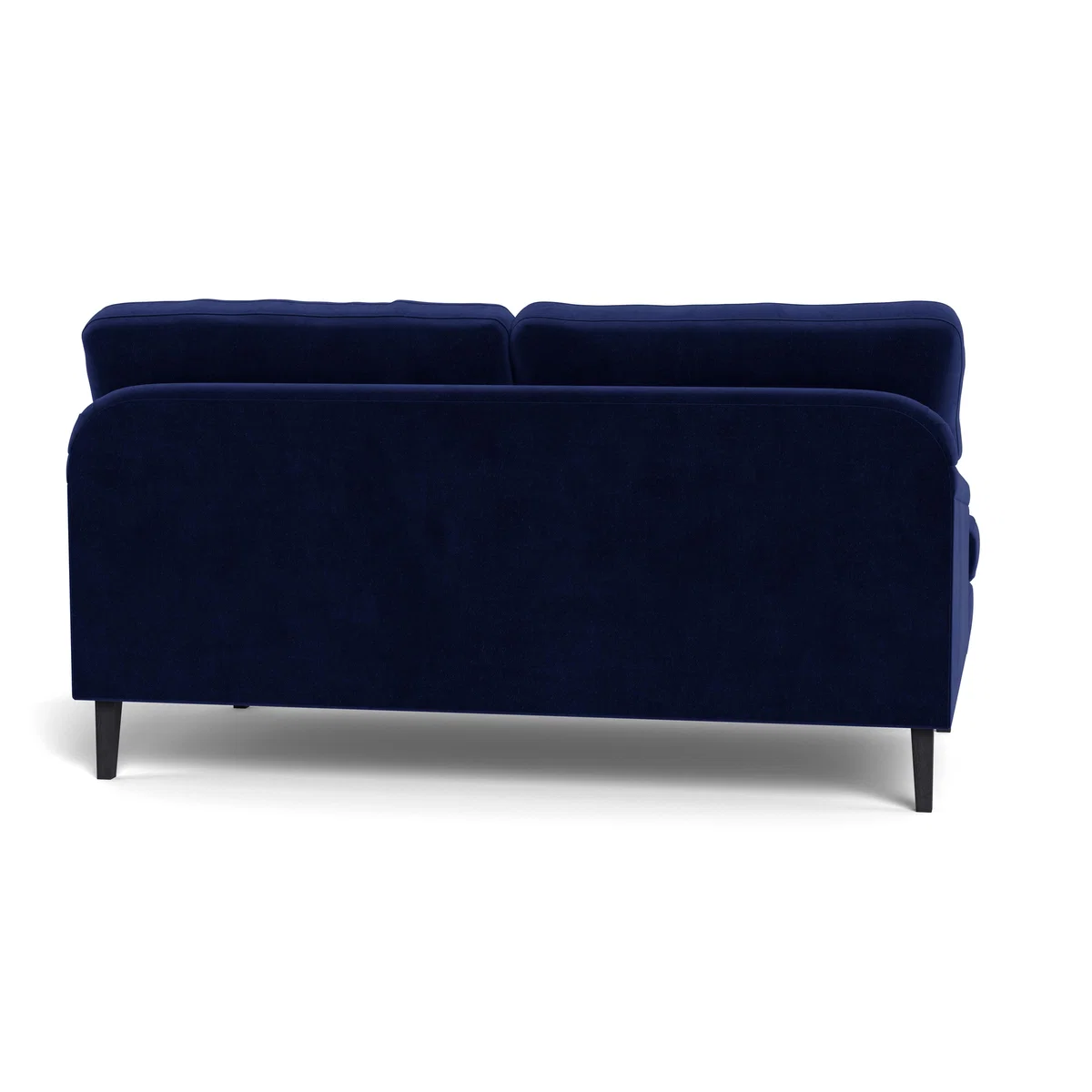 Heal's Stanton 2 Seater Sofa Smart Luxe Velvet Midnight Black Feet – image 6