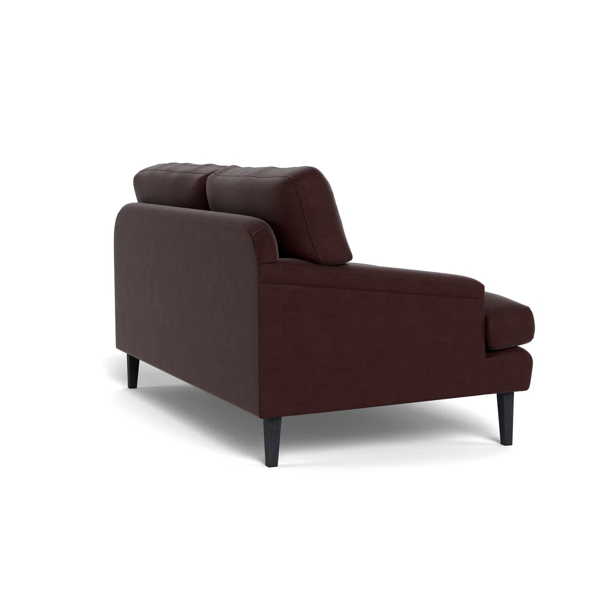 Heal's Stanton 2 Seater Sofa Smart Luxe Velvet Acorn Black Feet – image 5