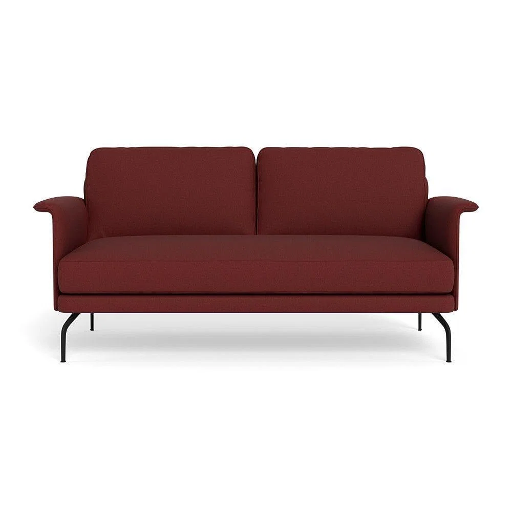 Heal's Iver 2 Seater Sofa Smart Linen Mix Sweet Briar Black Feet – image 5