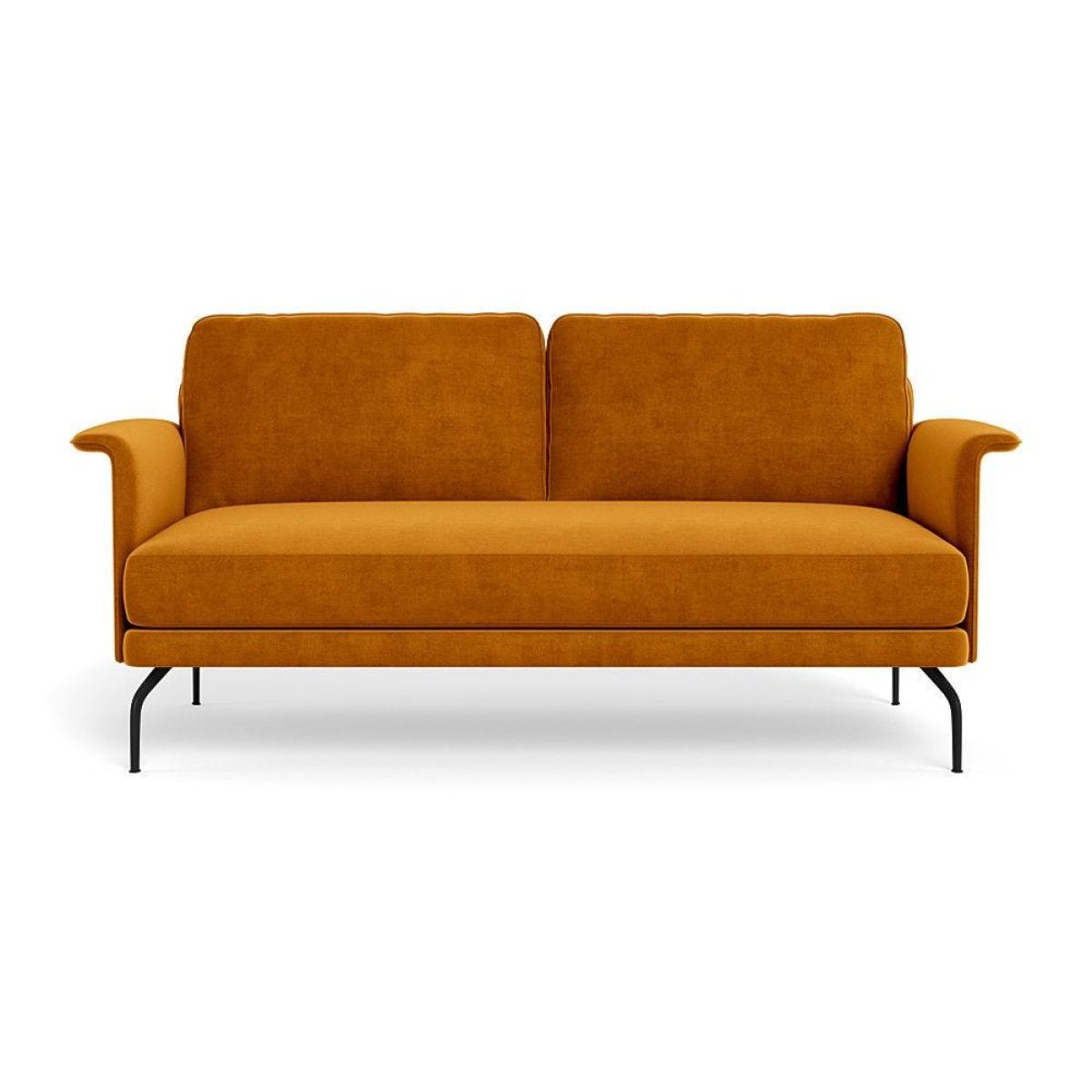 Heal's Iver 2 Seater Sofa Capelo Cotton-Linen Sea Shanty Black Feet – image 15