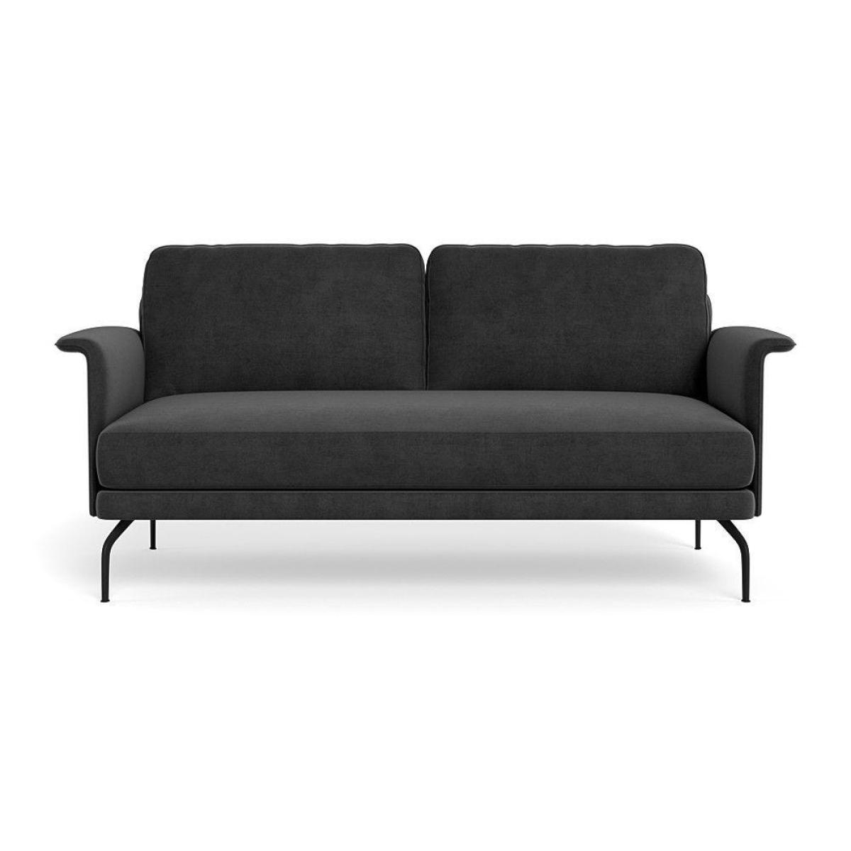Heal's Iver 2 Seater Sofa Capelo Cotton-Linen Sea Shanty Black Feet – image 16