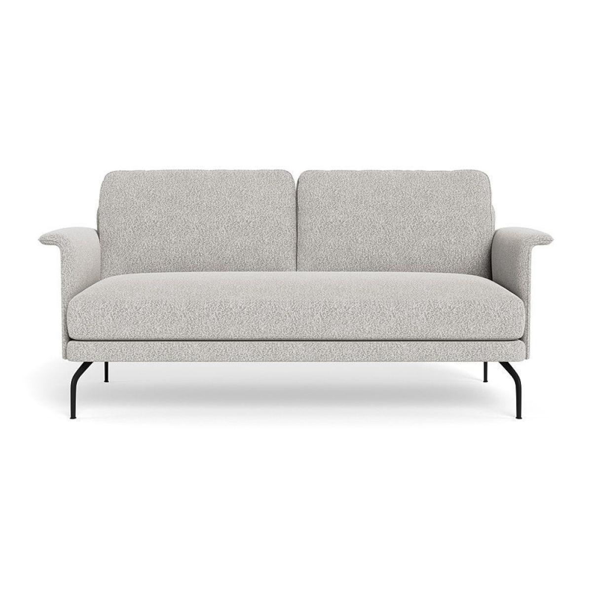 Heal's Iver 2 Seater Sofa Capelo Cotton-Linen Sea Shanty Black Feet – image 17