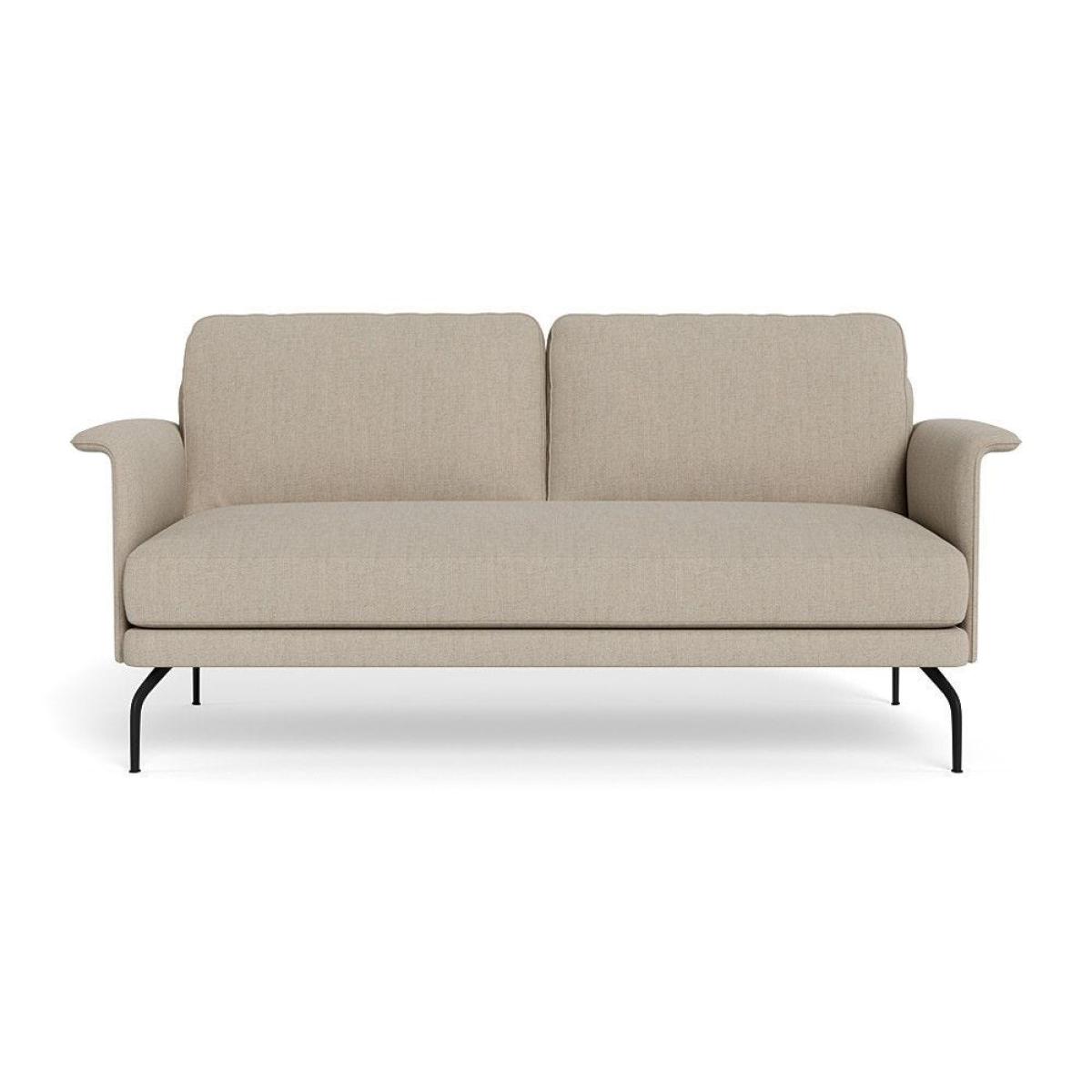 Heal's Iver 2 Seater Sofa Capelo Cotton-Linen Sea Shanty Black Feet – image 18