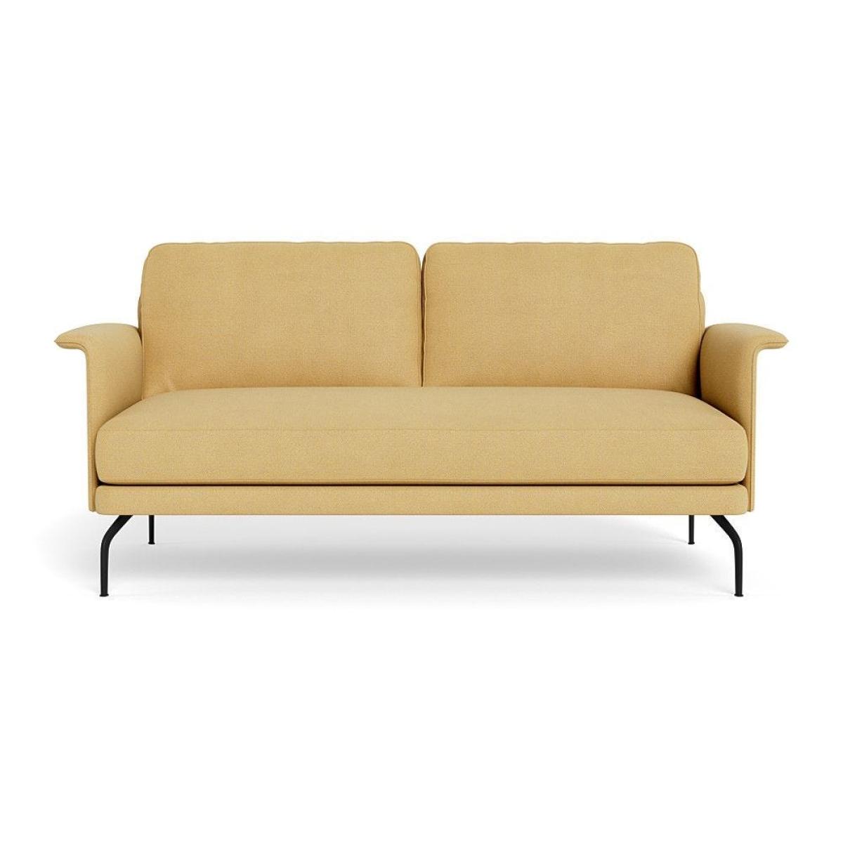 Heal's Iver 2 Seater Sofa Capelo Cotton-Linen Sea Shanty Black Feet – image 25