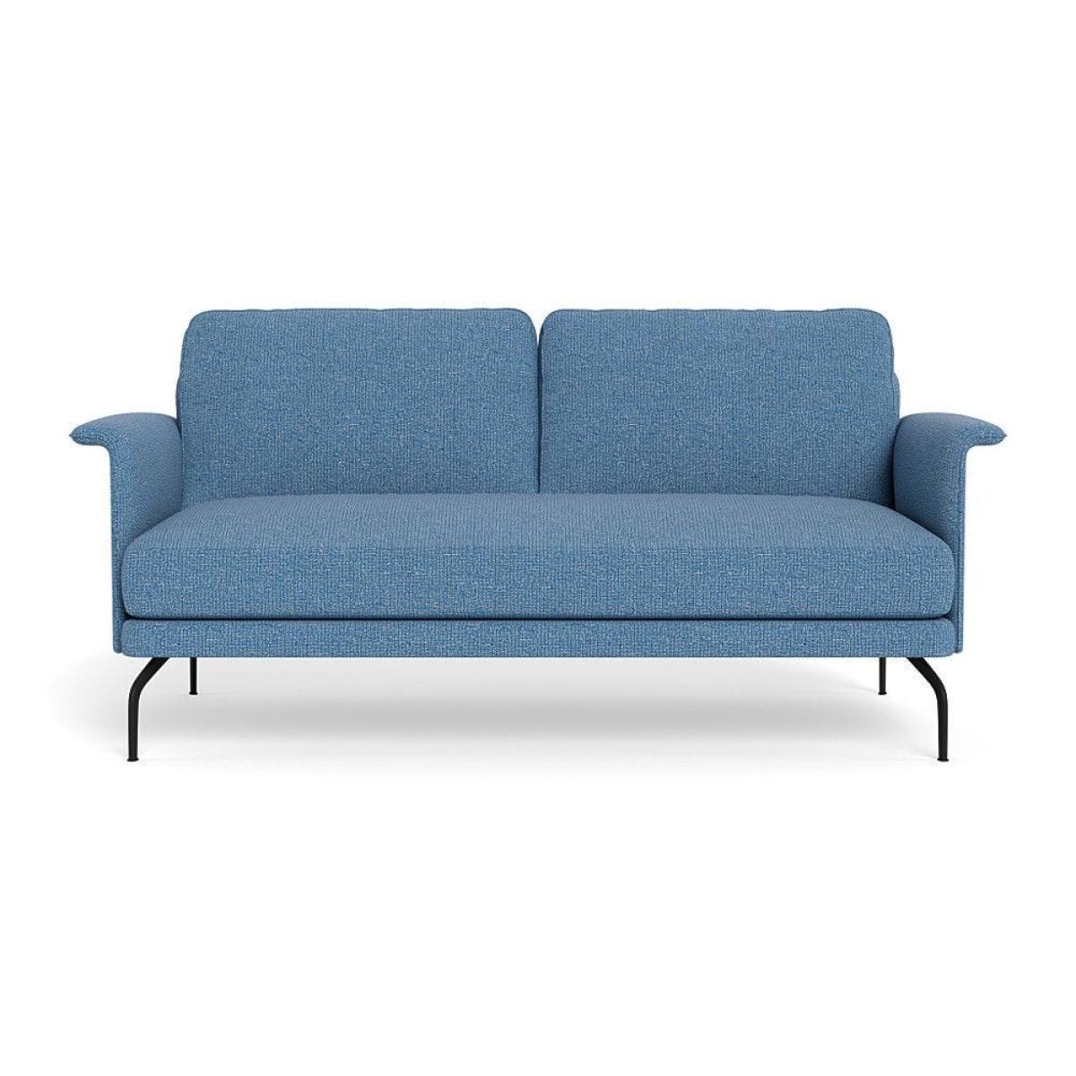 Heal's Iver 2 Seater Sofa Capelo Cotton-Linen Sea Shanty Black Feet – image 26