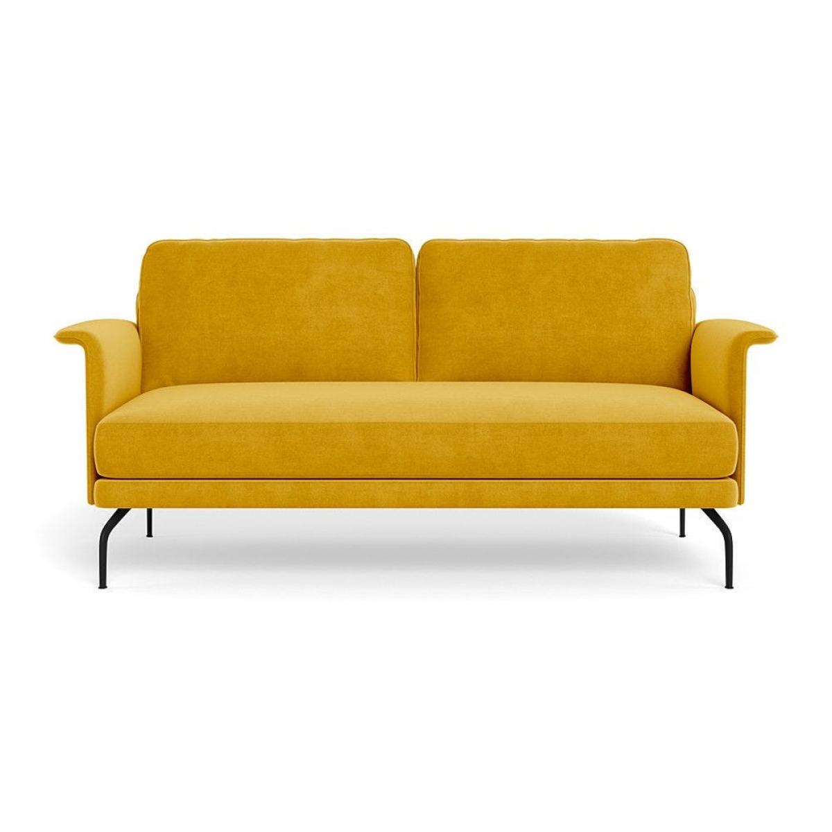 Heal's Iver 2 Seater Sofa Capelo Cotton-Linen Sea Shanty Black Feet – image 28