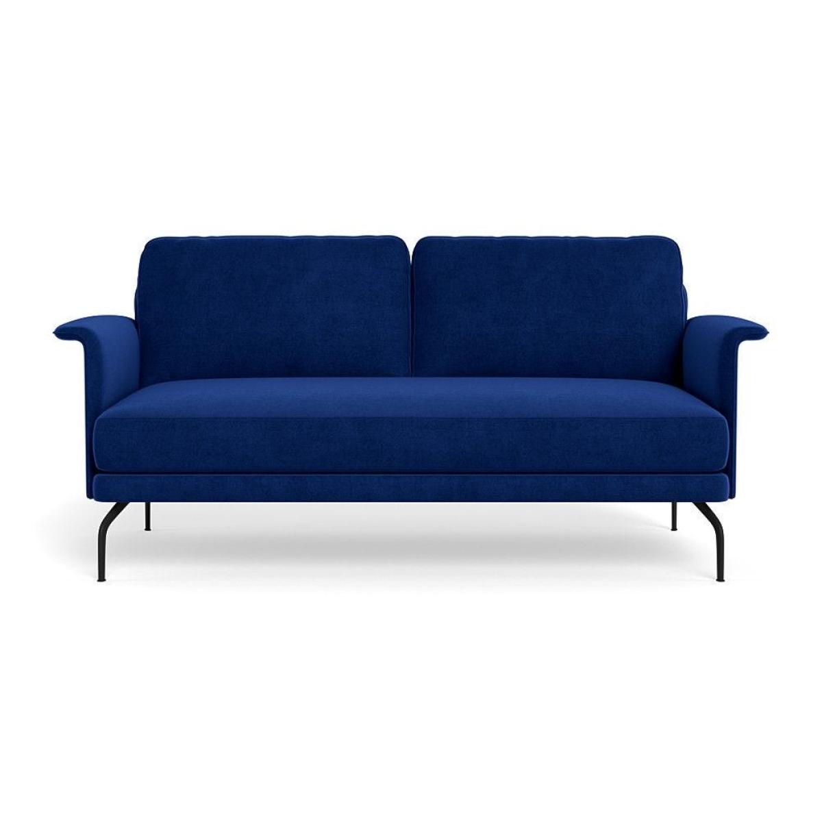 Heal's Iver 2 Seater Sofa Capelo Cotton-Linen Sea Shanty Black Feet – image 29