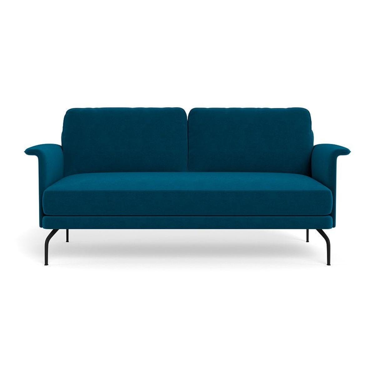 Heal's Iver 2 Seater Sofa Capelo Cotton-Linen Sea Shanty Black Feet – image 35