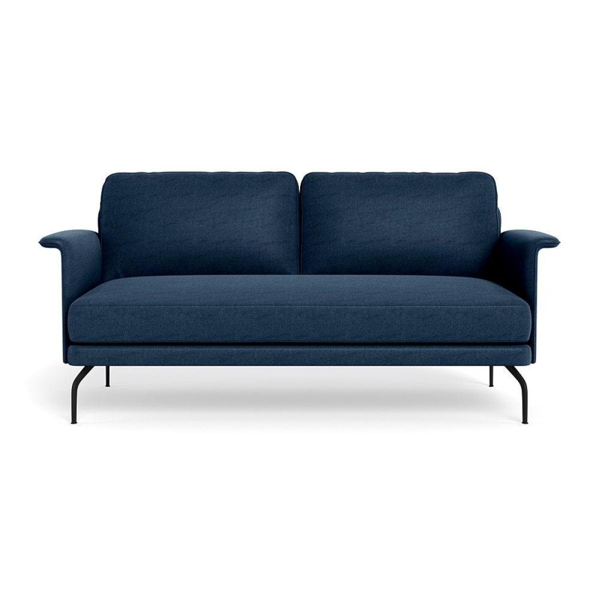 Heal's Iver 2 Seater Sofa Capelo Cotton-Linen Sea Shanty Black Feet – image 36